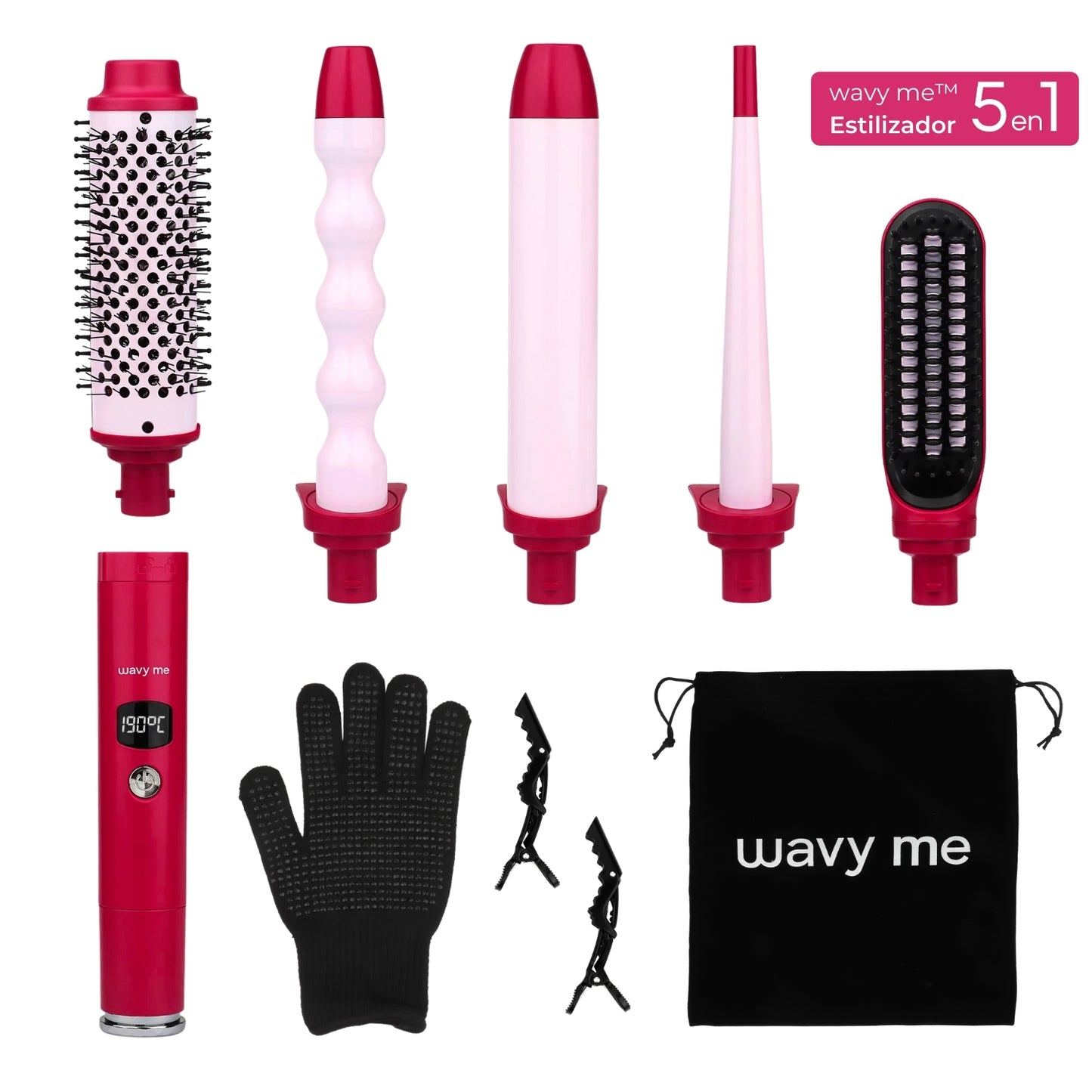 Estilizador y Ondulador 5 en 1 Wavy Me™