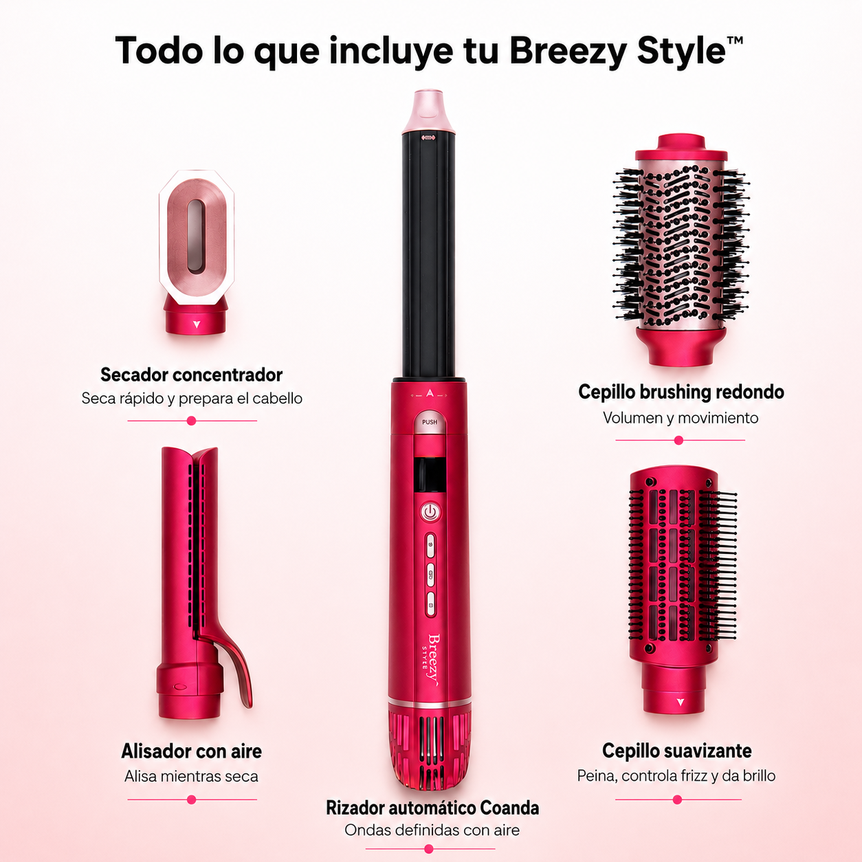 Pack Best Duo: Wavy Me + Breezy Style Kit de Estilizado Profesional en Casa
