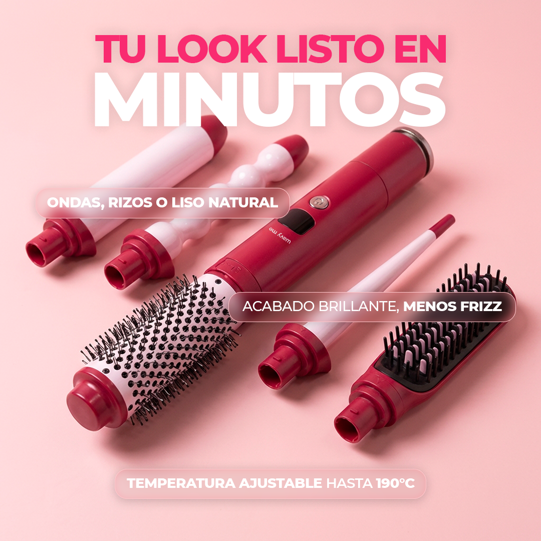 Wavy Me™ Cepillo Estilizador 5 en 1