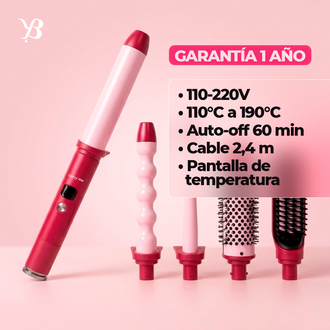 Wavy Me™ Cepillo Estilizador 5 en 1